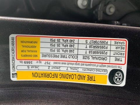 2018 Chevrolet Tahoe LT