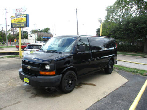 2014 Chevrolet Express for sale at Metroplex Motors Inc. in Houston TX