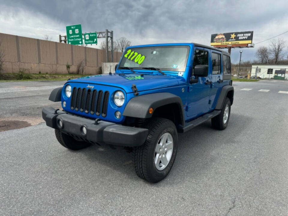 2016 Jeep Wrangler Unlimited for sale at PMC Garage & PMC Pre-Owned in Dauphin, PA