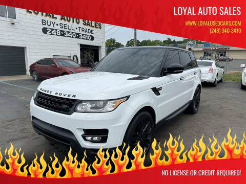 2015 Land Rover Range Rover Sport Supercharged