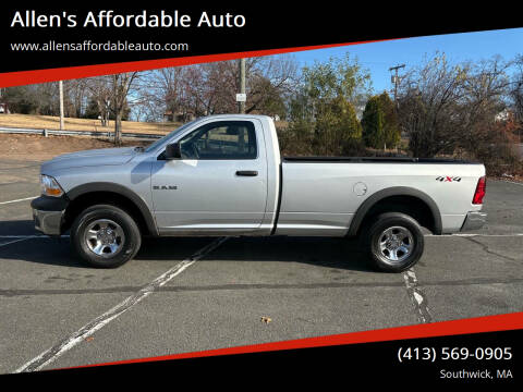 2010 Dodge Ram 1500 for sale at Allen's Affordable Auto in Southwick MA