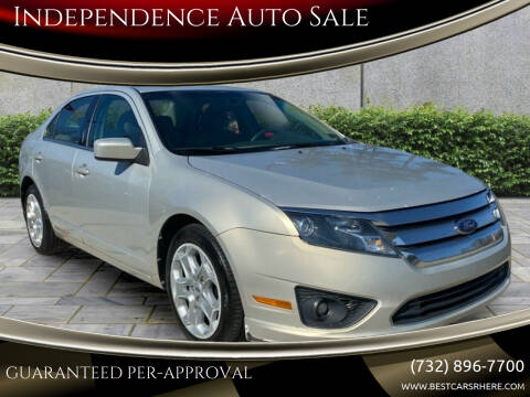 2010 Ford Fusion for sale at Independence Auto Sale in Bordentown NJ