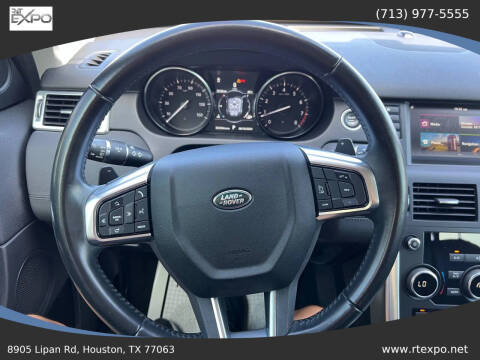 2018 Land Rover Discovery Sport SE