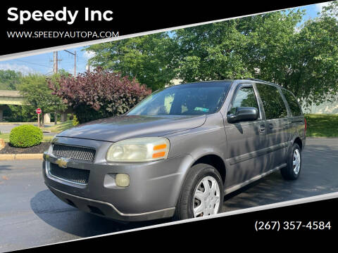 2007 Chevrolet Uplander for sale at WhetStone Motors in Bensalem PA