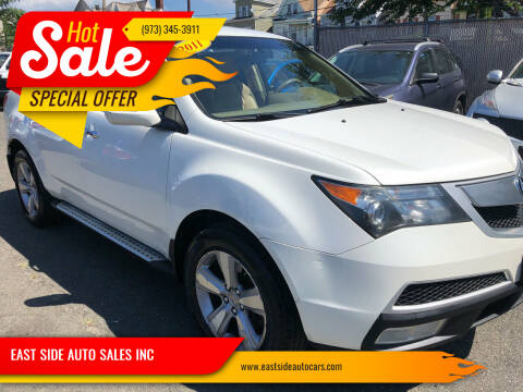 2011 Acura MDX for sale at EAST SIDE AUTO SALES INC in Paterson NJ
