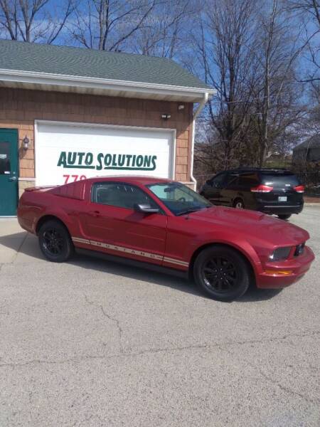 2008 Ford Mustang for sale at Auto Solutions of Rockford in Rockford IL