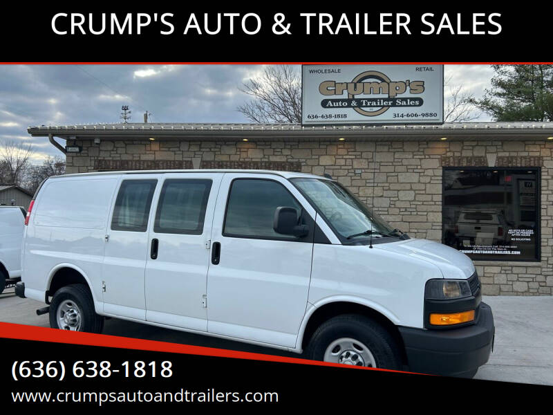 2021 Chevrolet Express for sale at CRUMP'S AUTO & TRAILER SALES in Crystal City MO