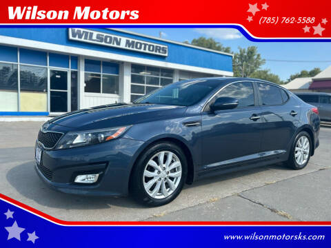 2015 Kia Optima for sale at Wilson Motors in Junction City KS