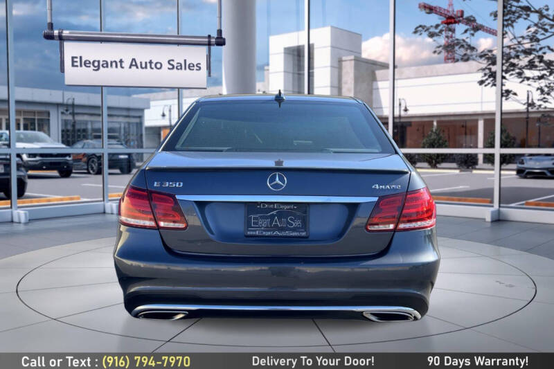2016 Mercedes-Benz E-Class E 350 4MATIC
