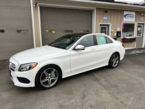 2016 Mercedes-Benz C-Class for sale at CROSSWAY AUTO CENTER in East Barre VT