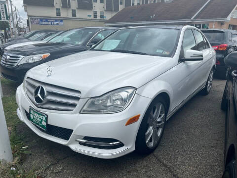 2013 Mercedes-Benz C-Class for sale at Park Avenue Auto Lot Inc in Linden NJ