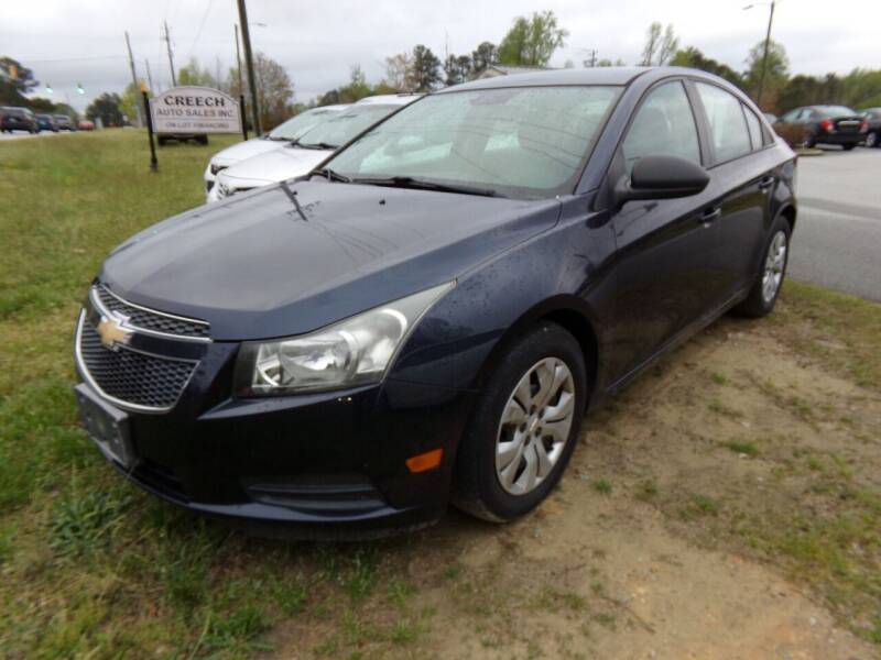 2014 Chevrolet Cruze for sale at Creech Auto Sales in Garner NC