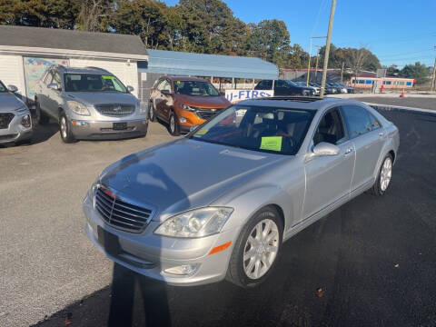 2008 Mercedes-Benz S-Class for sale at U FIRST AUTO SALES LLC in East Wareham MA
