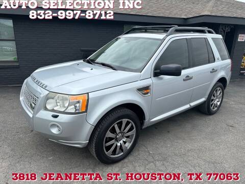 2008 Land Rover LR2 for sale at Auto Selection Inc. in Houston TX