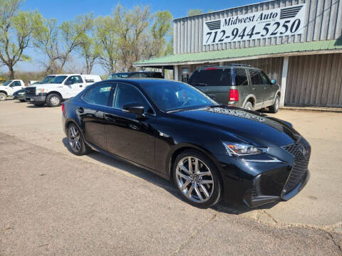 2018 Lexus IS 300 for sale at Midwest Auto of Siouxland, INC in Lawton IA