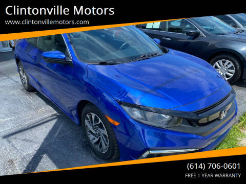 2020 Honda Civic for sale at Clintonville Motors in Columbus OH