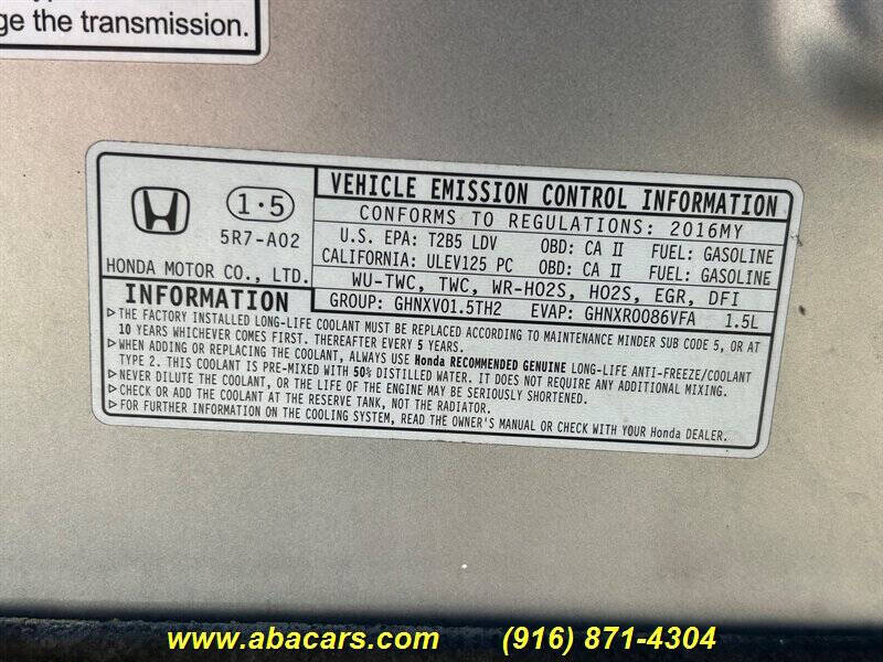 2016 Honda Fit LX