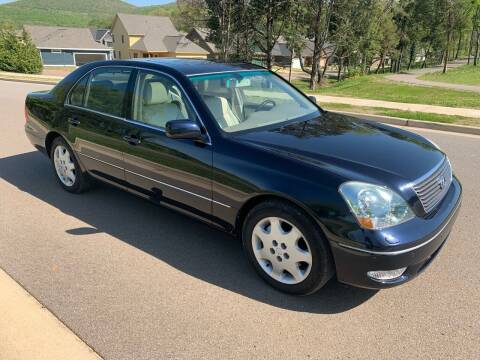 2001 Lexus LS 430 for sale at Tennessee Valley Wholesale Autos LLC in Huntsville AL