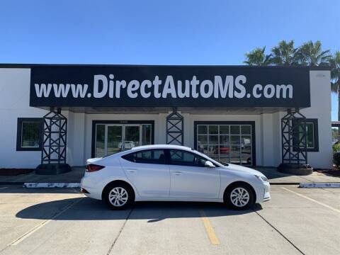 2019 Hyundai Elantra for sale at Direct Auto in D'Iberville MS
