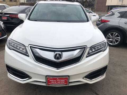 2017 Acura RDX for sale at New Park Avenue Auto Inc in Hartford CT