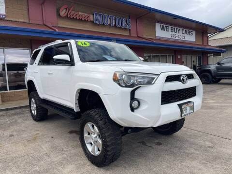 2016 Toyota 4Runner for sale at Ohana Motors - Lifted Vehicles in Lihue HI