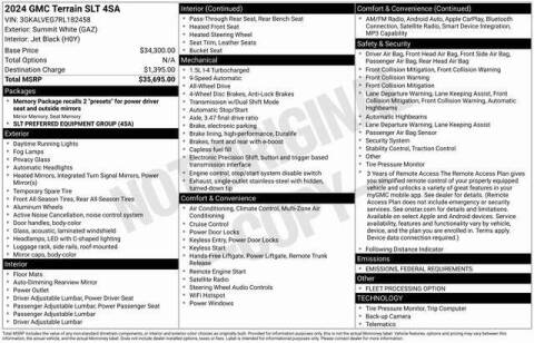 2024 GMC Terrain SLT