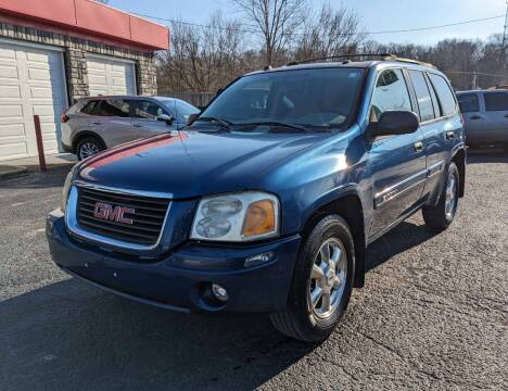2005 GMC Envoy for sale at TEMPLE AUTO SALES in Zanesville OH