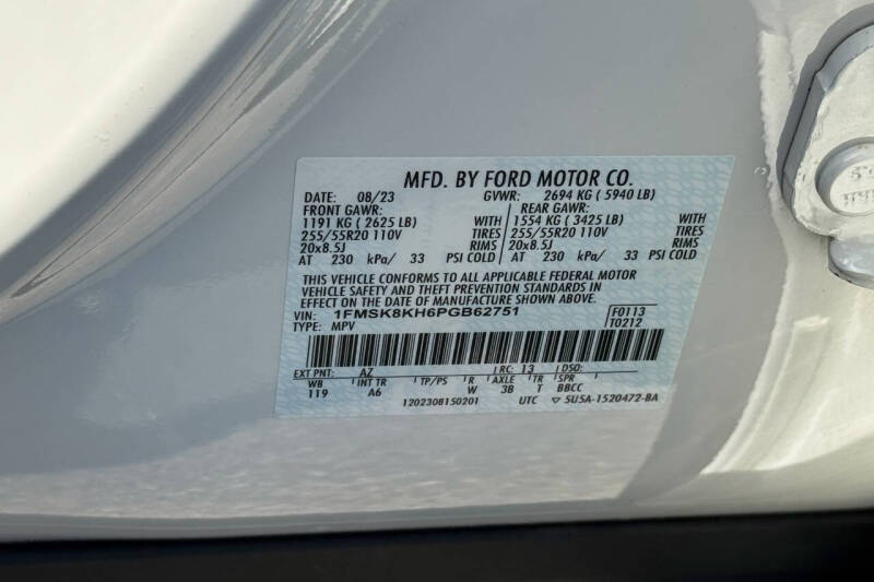 2023 Ford Explorer ST-Line