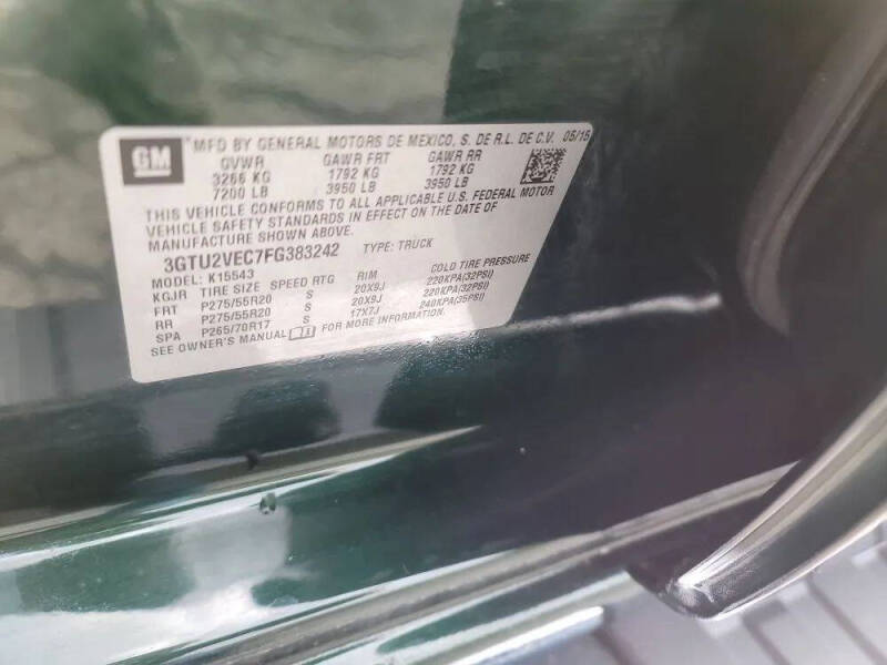 2015 GMC Sierra 1500