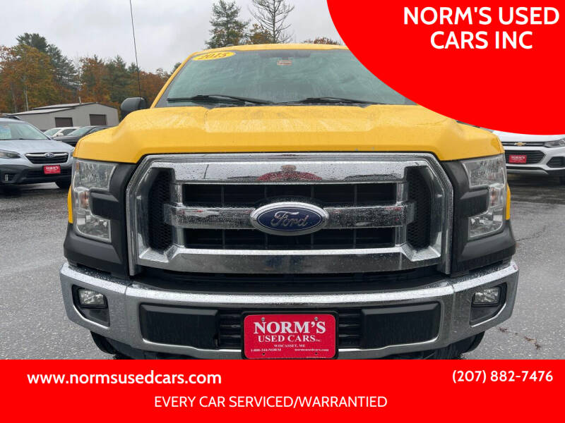 2015 Ford F-150 for sale at NORM'S USED CARS INC in Wiscasset ME