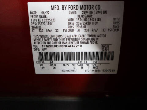 2022 Ford Explorer XLT