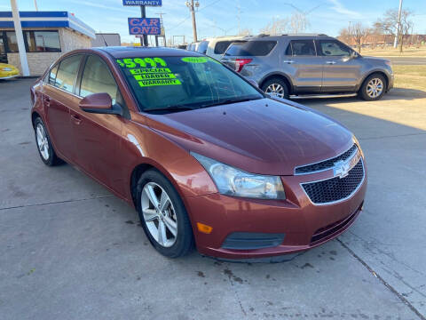 2013 Chevrolet Cruze for sale at CAR SOURCE OKC in Oklahoma City OK