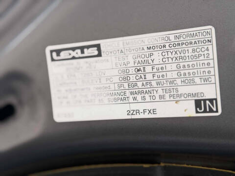 2012 Lexus CT 200h