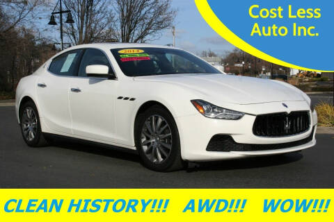 2014 Maserati Ghibli for sale at Cost Less Auto Inc. in Rocklin CA