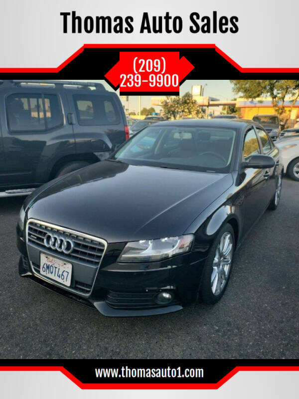 2010 Audi A4 for sale at Thomas Auto Sales in Manteca CA