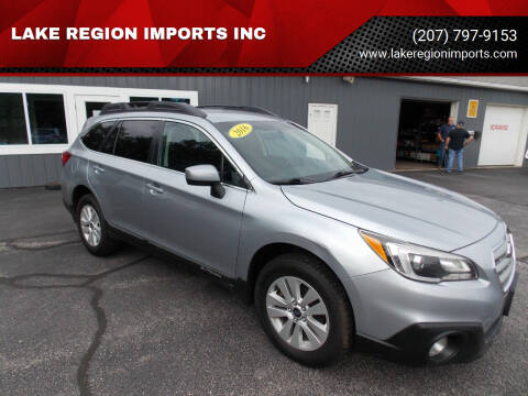 2016 Subaru Outback for sale at LAKE REGION IMPORTS INC in Westbrook ME