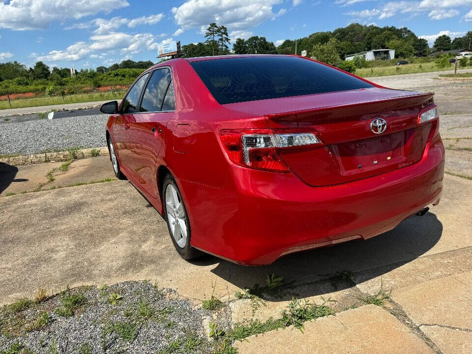 2012 Toyota Camry for sale at Instant Auto Sales LLC in Hickory , NC