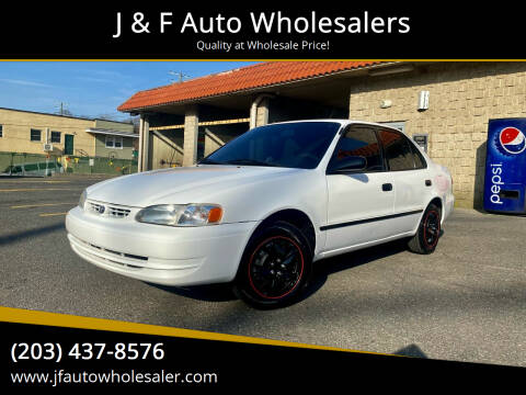 1999 Toyota Corolla for sale at J & F Auto Wholesalers in Waterbury CT