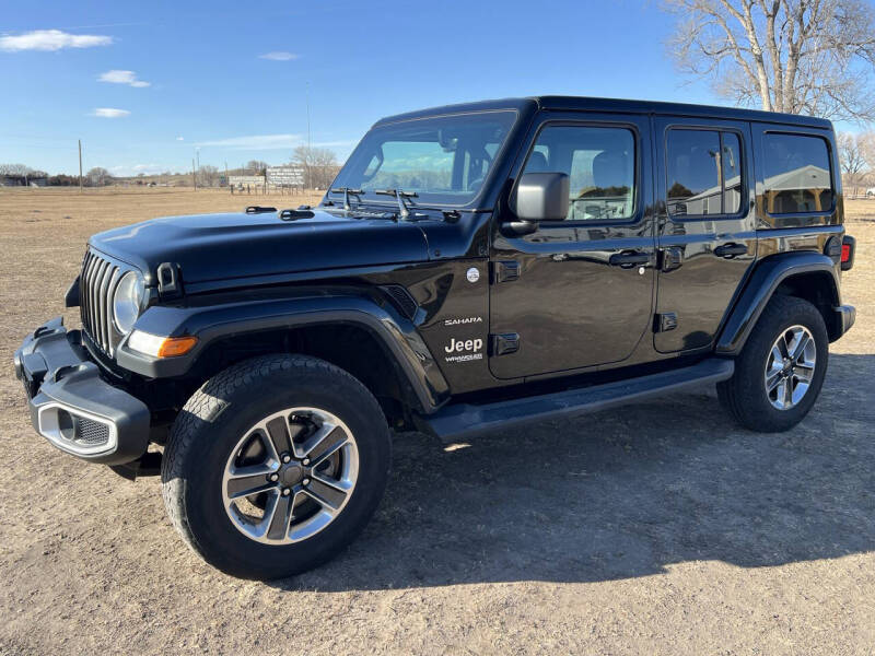 2019 Jeep Wrangler Unlimited for sale at LEWELLEN MOTORS LLC in Lewellen NE