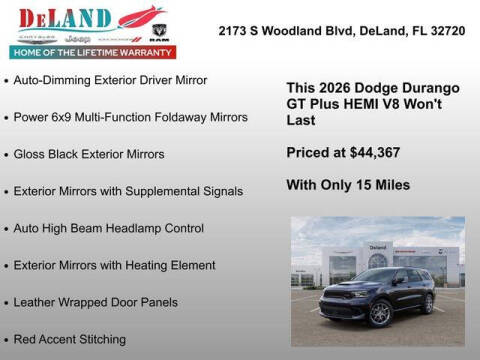 2026 Dodge Durango GT HEMI Plus