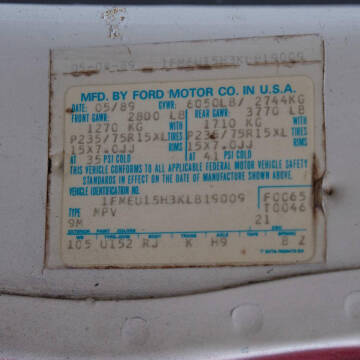 1989 Ford Bronco Custom