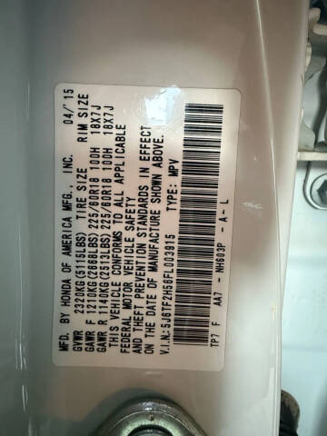 2015 Honda Crosstour