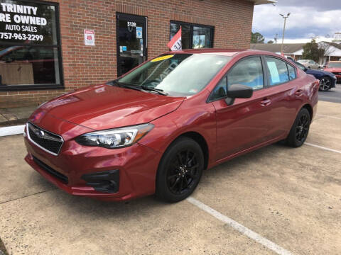 2019 Subaru Impreza for sale at Bankruptcy Car Financing in Norfolk VA