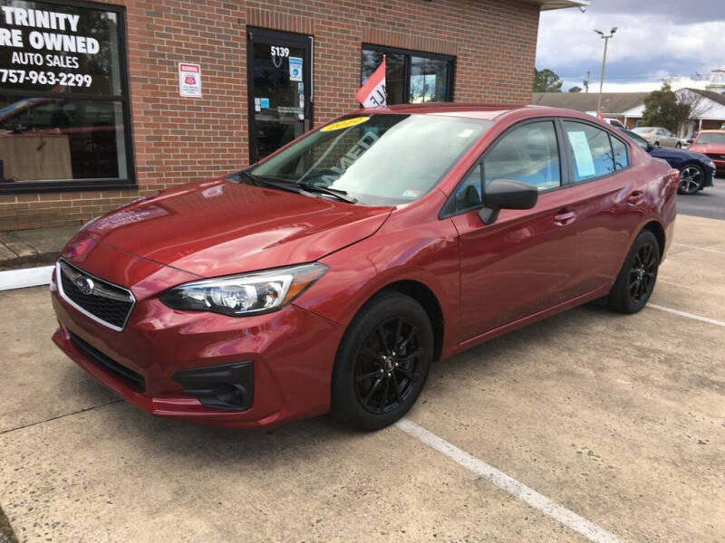 2019 Subaru Impreza for sale at Bankruptcy Car Financing in Norfolk VA