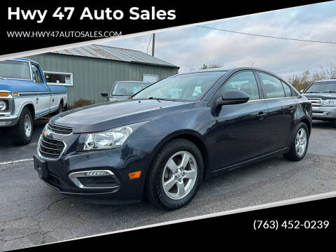 2016 Chevrolet Cruze Limited for sale at Hwy 47 Auto Sales in Saint Francis MN