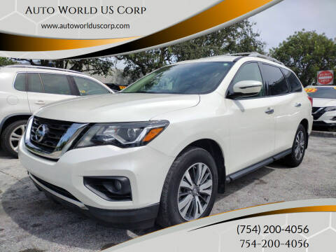 2018 Nissan Pathfinder for sale at Auto World US Corp in Plantation FL