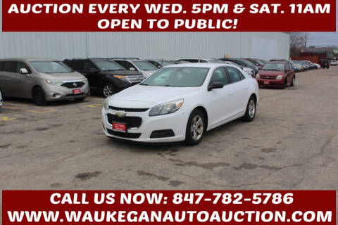 2014 Chevrolet Malibu for sale at Waukegan Auto Auction in Waukegan IL