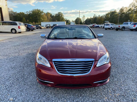 2012 Chrysler 200 Convertible for sale at Alpha Automotive in Odenville AL