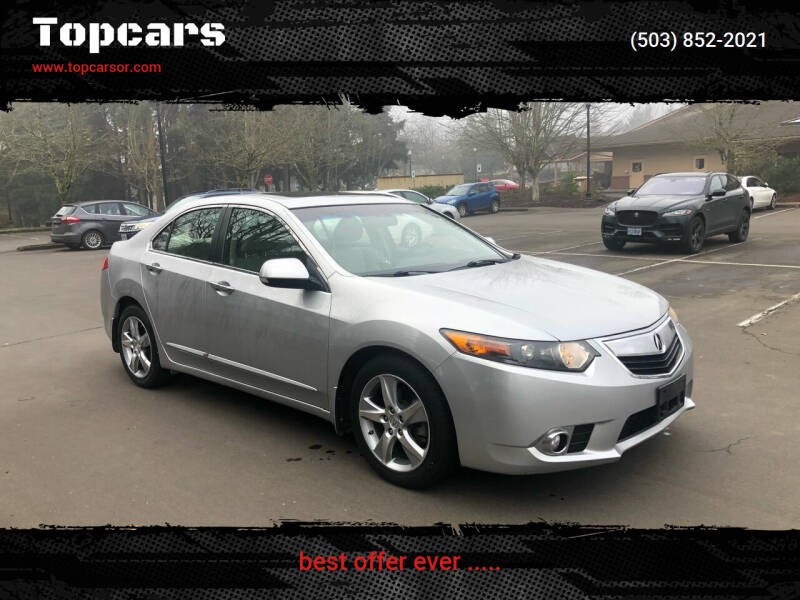 2012 Acura TSX for sale at Topcars in Wilsonville OR