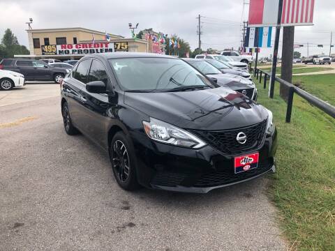 2017 Nissan Sentra for sale at FREDY CARS FOR LESS in Houston TX